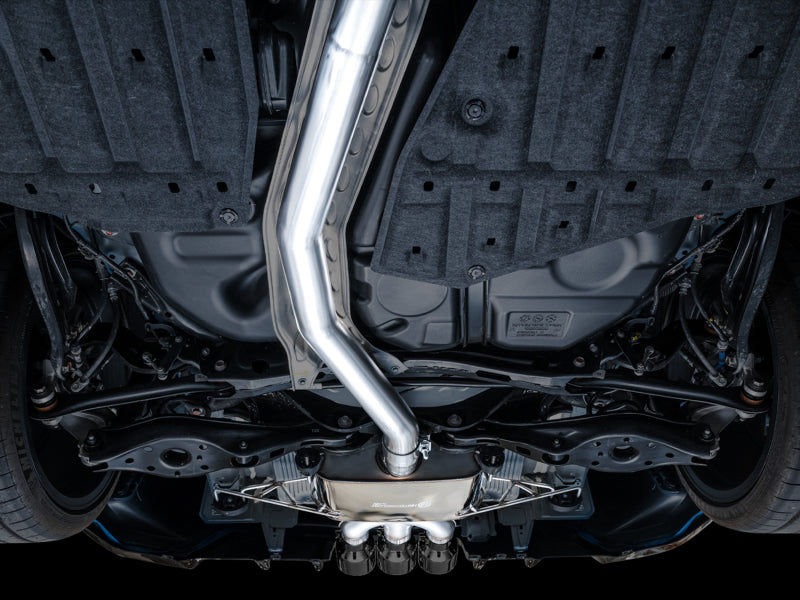 AWE Tuning 2023 Honda Civic Type R FL5 Touring Edition Exhaust w/ Triple Diamond Black Tips Catback AWE Tuning