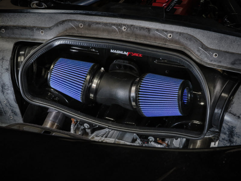 aFe 20-23 Chevy Corvette C8 Magnum FORCE Stage-2 Cold Air Intake w/ Pro 5R Filters Cold Air Intakes aFe