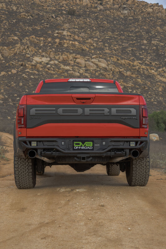 DV8 Offroad 2017-2020 Ford F-150 Raptor Tube Rear Bumper Bumpers - Steel DV8 Offroad