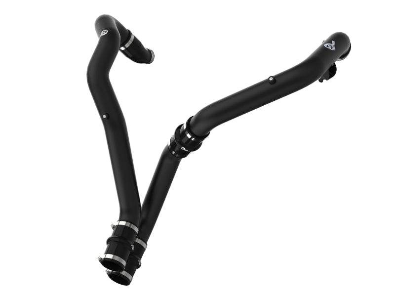 aFe Bladerunner Intercooler Tubes Hot Side 2.5in 17-20 Ford F-150 Raptor V6 3.5L(tt) Intercoolers aFe