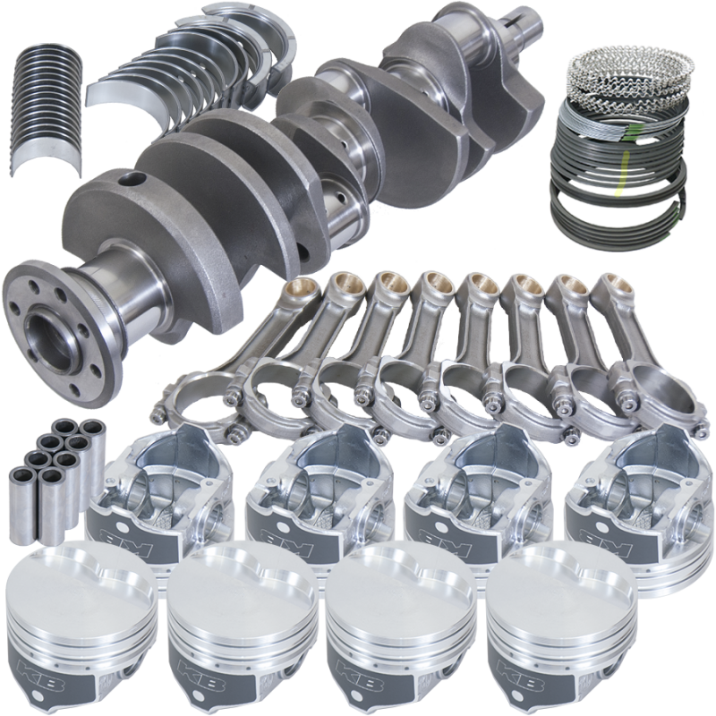 Eagle Chrysler 360 3.580in Crank 6.123in I-Beam Rods -5cc Flat Top 4.040in Pistons Rotating Assembly Rotating Assemblies Eagle