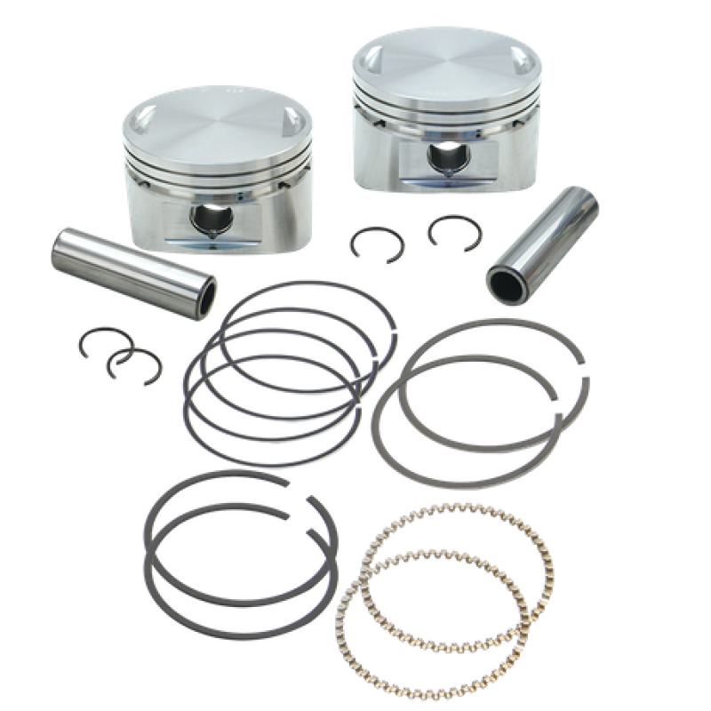 S&S Cycle 84-99 BT 3-5/8in x 4-5/8in .020 Piston Set Piston Sets - Powersports S&S Cycle