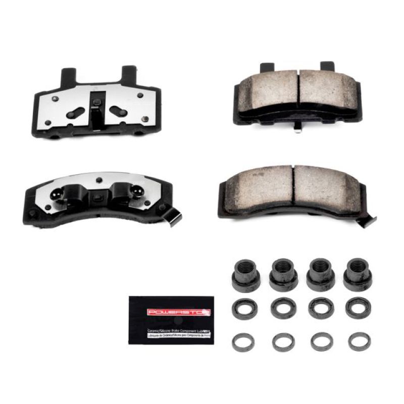 Power Stop 94-99 Chevrolet C1500 Suburban Front Z36 Truck & Tow Brake Pads w/Hardware Brake Pads - Performance PowerStop