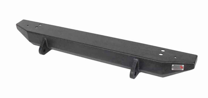 Fishbone Offroad 97-06 Jeep Wrangler TJ Rubicon Front Bumper - Blk Txtrd Powdercoat Piranha Series Bumpers - Steel Fishbone Offroad