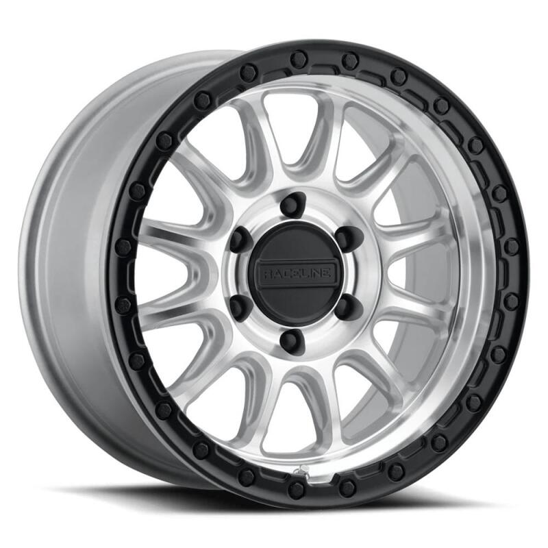 Raceline 960MB Alpha 17X8.5 / 5X127 BP / 0mm Offset / 78.1 Bore - Machined w/ Black Ring Wheel Wheels - Cast Raceline
