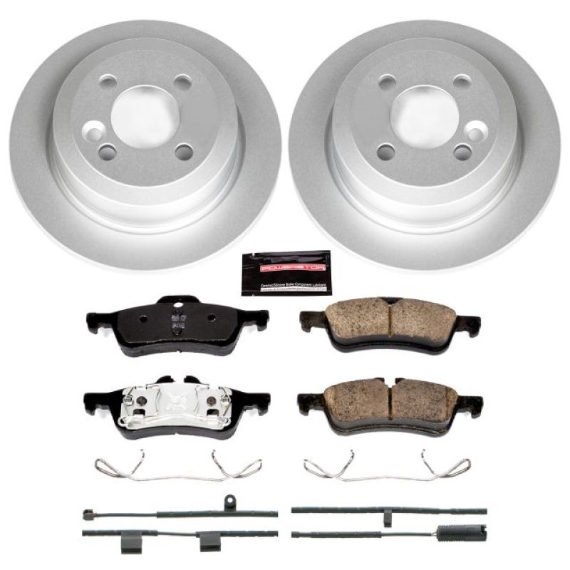 Power Stop 07-08 Mini Cooper Rear Z23 Evolution Sport Coated Brake Kit Brake Kits - Performance D&S PowerStop
