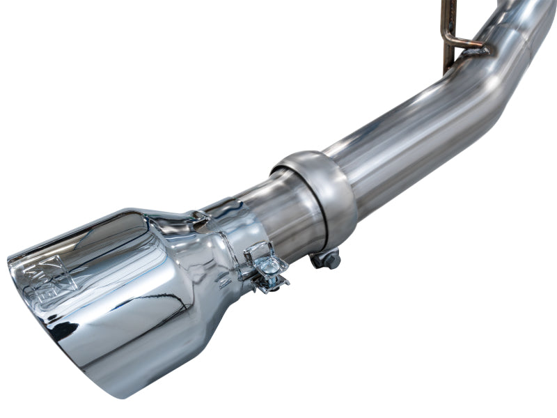 AWE Tuning 2025+ RAM 1500 RHO 3.0 I6 TT 0FG Dual Rear Exit Cat-Back Exhaust - Chrome Silver Tips Catback AWE Tuning