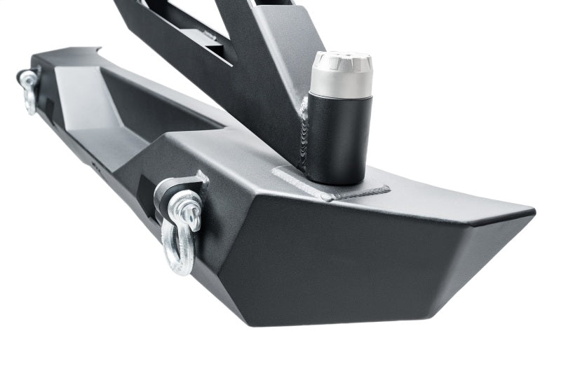 Rugged Ridge 07-18 Jeep Wrangler (JK/JKU) XOR Rear Bumper w/Swing Out Tire Carrier - Tex. Blk Bumpers - Steel Rugged Ridge