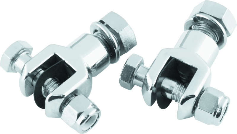Bikers Choice L72-98 BT & XL Chrome Footpeg Clevis With Hardware 1/2-20 Male Peg Pr Footpegs Bikers Choice
