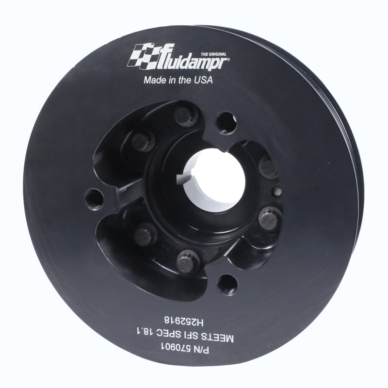 Fluidampr 09-21 Nissan GT-R R35 VR38DETT Steel Internally Balanced Damper Crankshaft Dampers Fluidampr