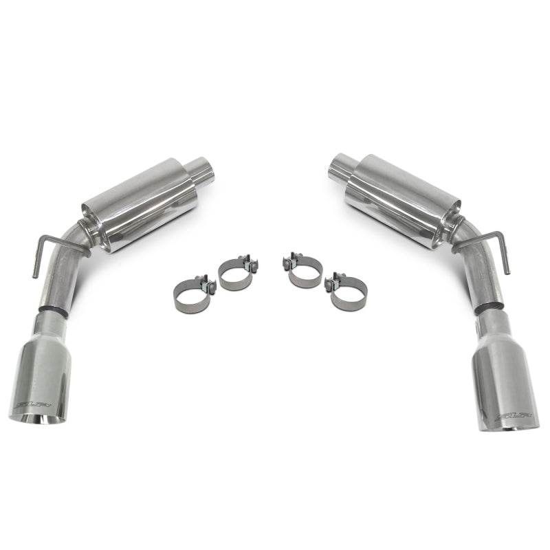 SLP 2010-2015 Chevrolet Camaro 6.2L LoudMouth II Axle-Back Exhaust w/ 4in Tips Axle Back SLP