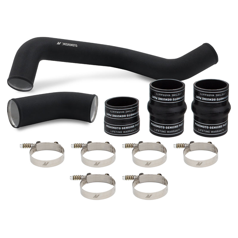Mishimoto 17-19 GM 6.6L L5P Hot-Side Pipe and Boot Kit Wrinkle Black Silicone Couplers & Hoses Mishimoto
