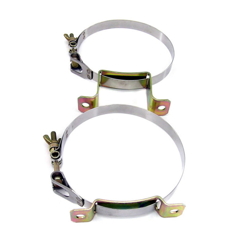 Nitrous Express Stainless Steel Bottle Brackets for 12lb Composite Bottles Nitrous Bottle Accessories Nitrous Express