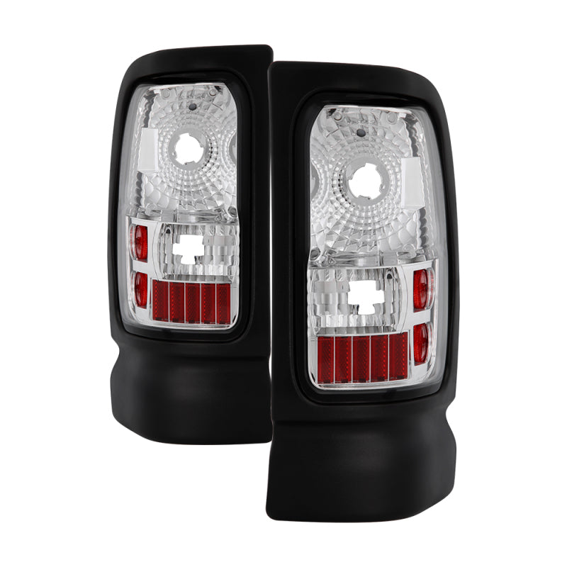 xTune Dodge Ram 1500/2500/3500 94-01 Euro Style Tail Lights Chrome ALT-ON-DRAM94-C Tail Lights SPYDER