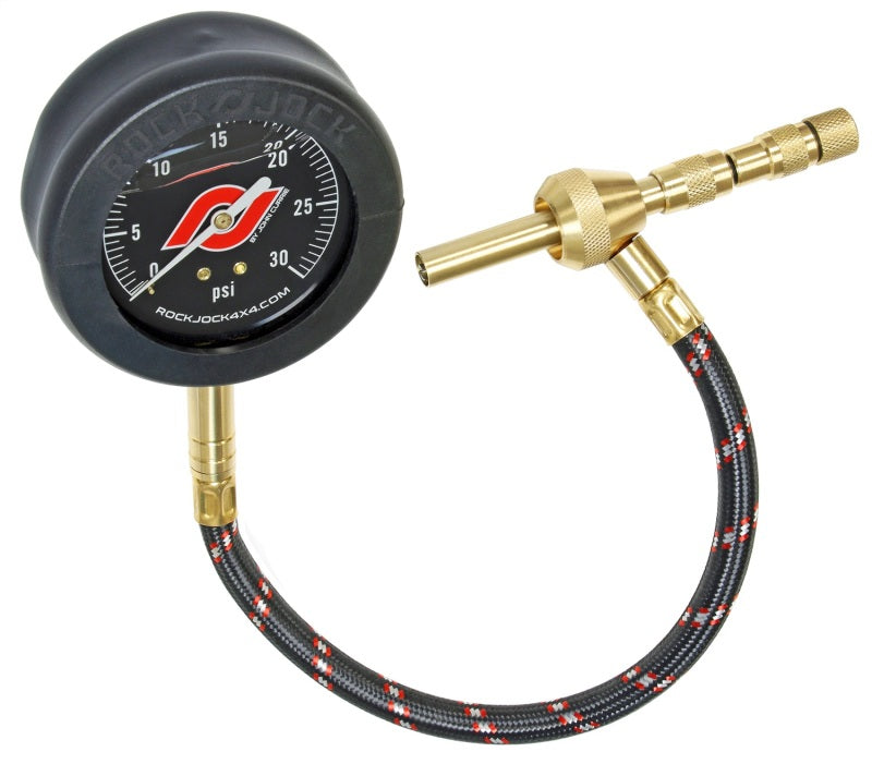 RockJock Elite Analog Tire Deflator 3in Stainless Steel Liquid Filled Gauge Beadlock Friendly Tools RockJock