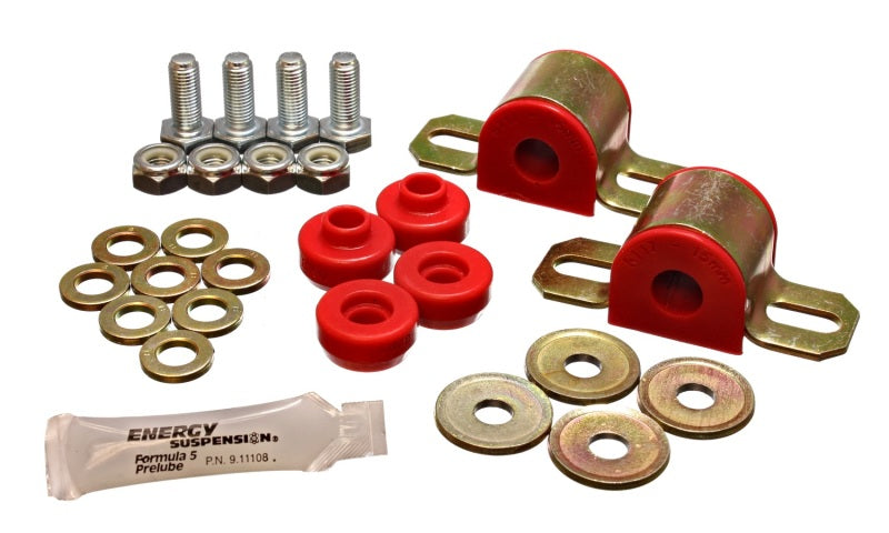 Energy Suspension 91-94-Nissan Sentra/NX1600/2000 Red 15mm Rear Sway Bar Frame Bushings (Sway bar en Bushing Kits Energy Suspension