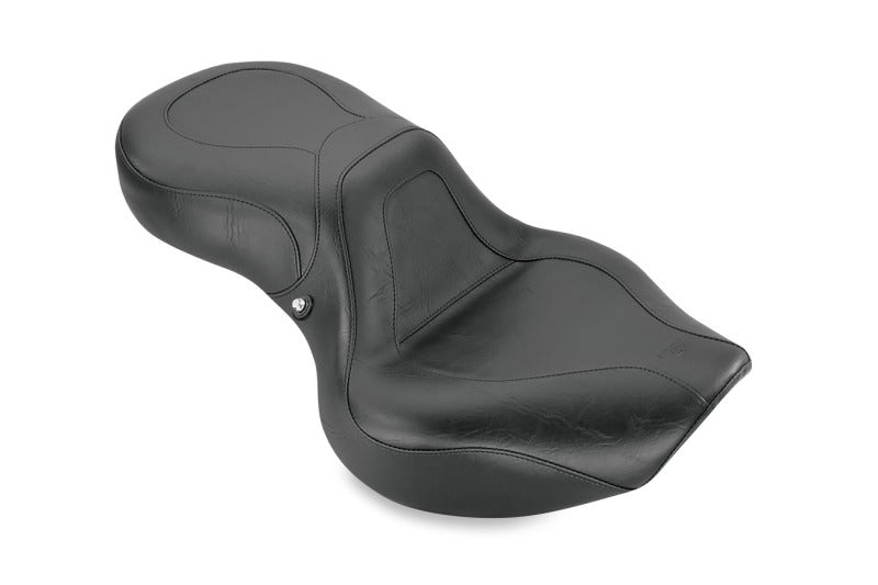 Mustang 01-08 Honda VT750DC Spirit Sport Touring 1PC Seat - Black One-Piece Motorcycle Seats Mustang Motorcycle