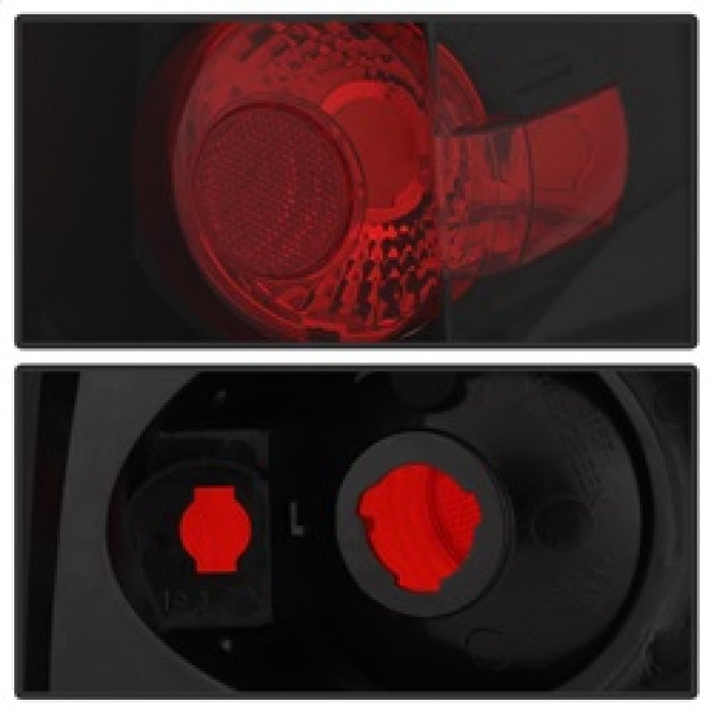 Spyder Cadillac Escalade SUV (Not EXT)02-06 Euro Style Tail Lights Black ALT-YD-CE02-BK Tail Lights SPYDER