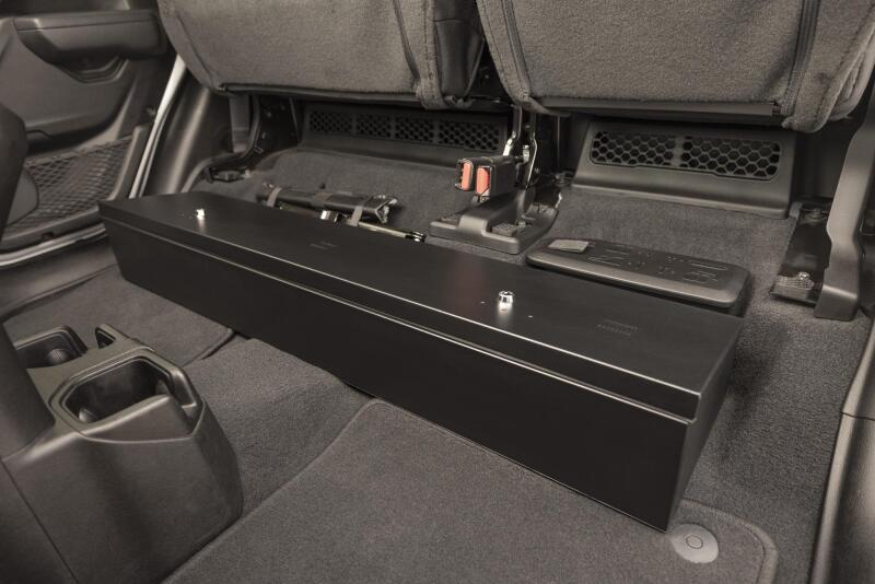 Tuffy 2019+ Jeep Gladiator Underseat Lockbox W/ Keyed Lock Cargo Boxes & Bags Tuffy Products