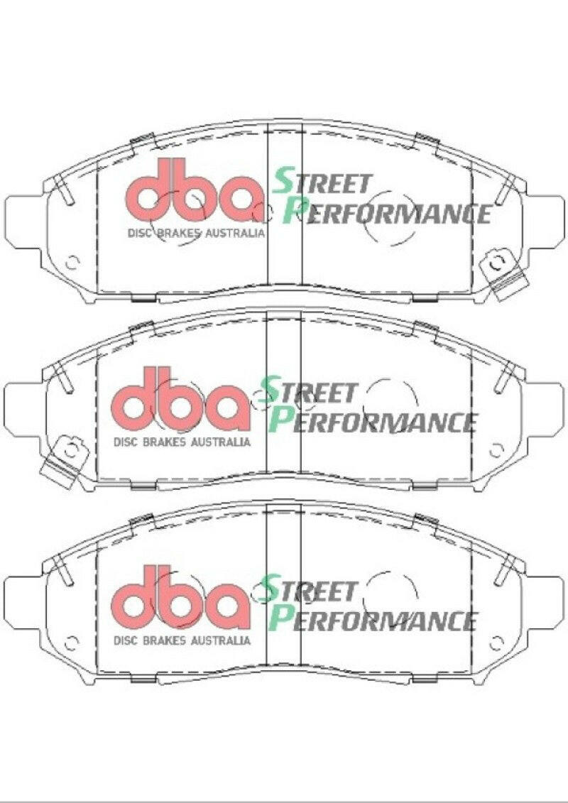 DBA 04-12 Nissan Pathfinder SP Performance Front Brake Pads Brake Pads - Performance DBA