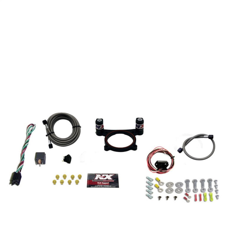 Nitrous Express 11-15 Ford Mustang GT 5.0L Coyote 4 Valve Nitrous Plate Kit (50-200HP) w/o Bottle Nitrous Systems Nitrous Express