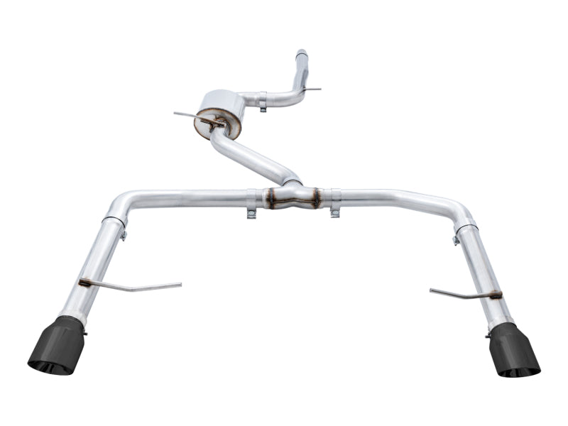 AWE Tuning 18-21 Volkswagen Jetta GLI Mk7 Track Exhaust - Diamond Black Tips (Fits High-Flow DP) Catback AWE Tuning