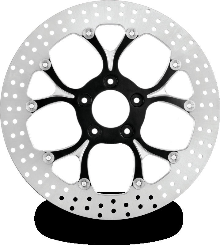 Performance Machine Disc/Carr 13x.20 Sf Galaxy Left - Contrast Cut Platinum Brake Rotors - Drilled Performance Machine