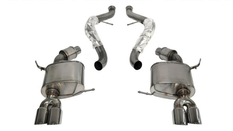 Corsa 2008-2012 BMW M3 E90 Polished Sport Cat-Back Exhaust Catback CORSA Performance