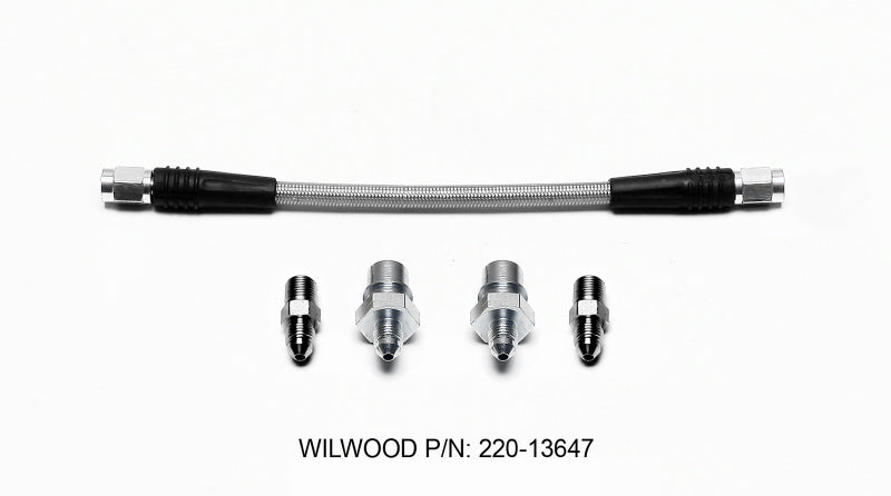 Wilwood Flexline Kit Rear 07-11 BMW 3 Series Brake Line Kits Wilwood
