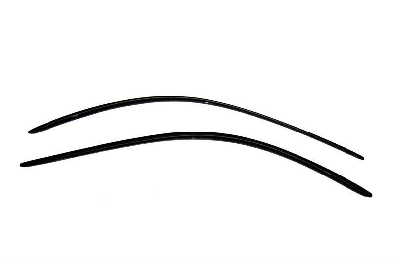 AVS 94-04 Ford Mustang Ventvisor Outside Mount Window Deflectors 2pc - Smoke Wind Deflectors AVS