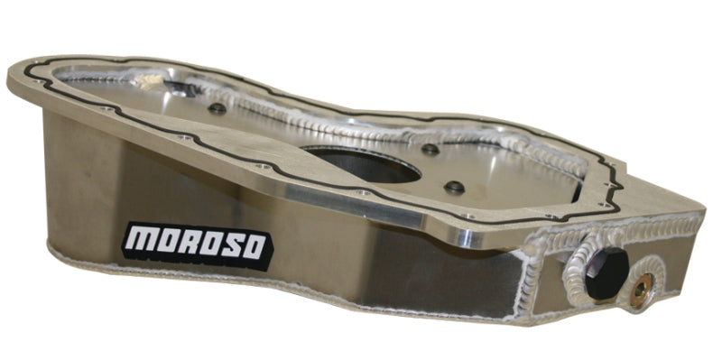 Moroso Lotus/Toyota 2GR-FE/Z Road Race Baffled Wet Sump 6.25qt Stock Depth Aluminum Oil Pan Oil Pans Moroso