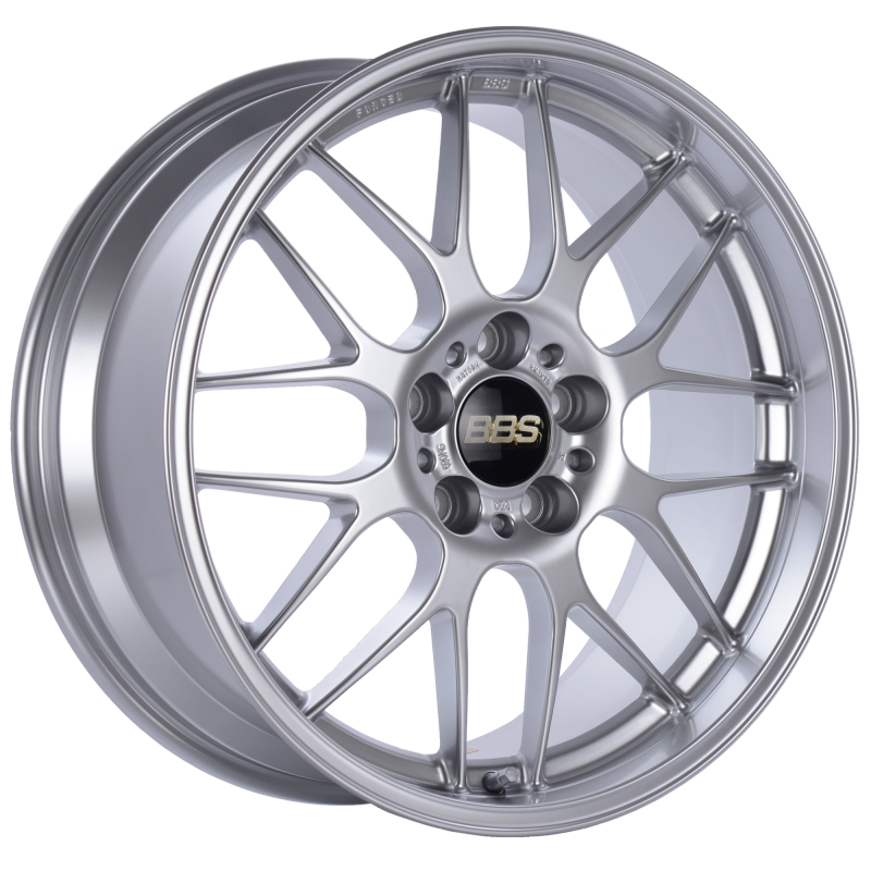 BBS RG-R 18x8.5 5x120 ET38 CB72.5 Diamond Silver Wheel Wheels - Forged BBS