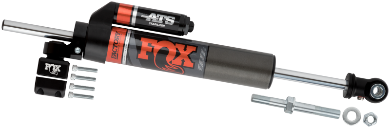 Fox 07+ Jeep JK 2.0 Factory Series 8.1in. ATS Stabilizer Steering Damper 1-5/8 in. Tie Rod Steering Stabilizer FOX