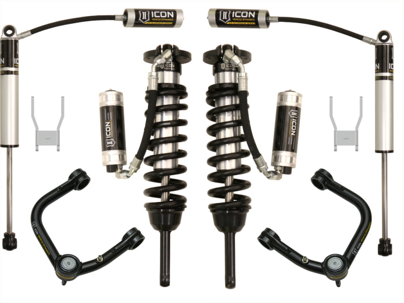 ICON 05-11 Toyota Hilux 0-3in Stage 5 Suspension System w/Tubular Uca Coilovers ICON