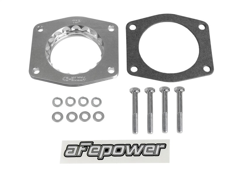 aFe Silver Bullet Throttle Body Spacers BMW M3 (E36) 92-99 L6 3.0/3.2L *96-99 3.2L - 50 State Legal* Throttle Body Spacers aFe