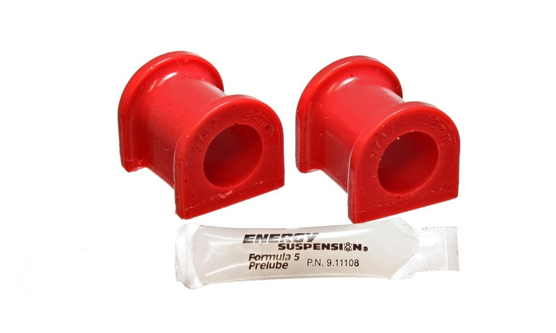 Energy Suspension 03-05 Mitsubishi Lancer EVO 8 Red 22mm Rear Sway Bar Bushings Bushing Kits Energy Suspension