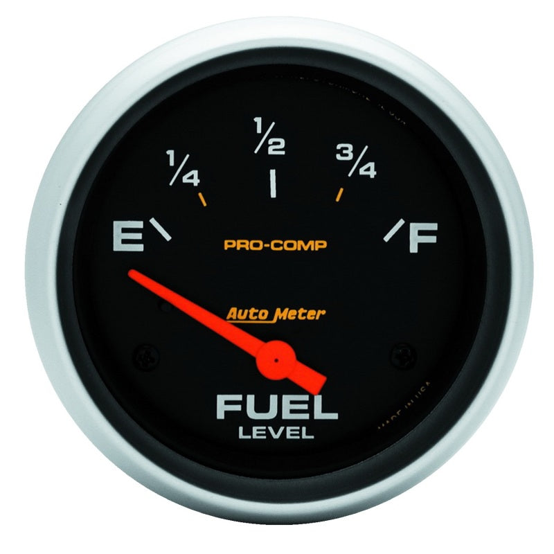 Autometer Pro-Comp 240E/33F Short Sweep Electronic Fuel Level Gauge Gauges AutoMeter