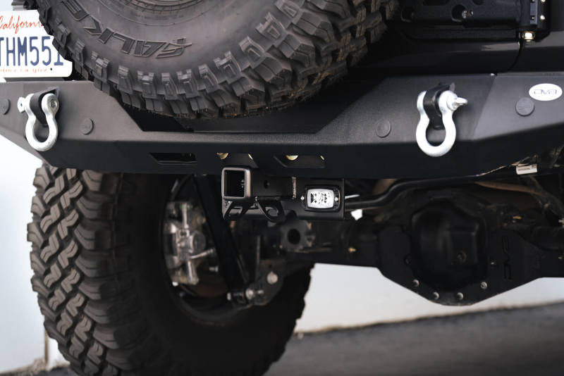 DV8 Offroad 07-21 Jeep Wrangler (JK/JL) Bolt-On Hitch w/ Lights Hitch Receivers DV8 Offroad