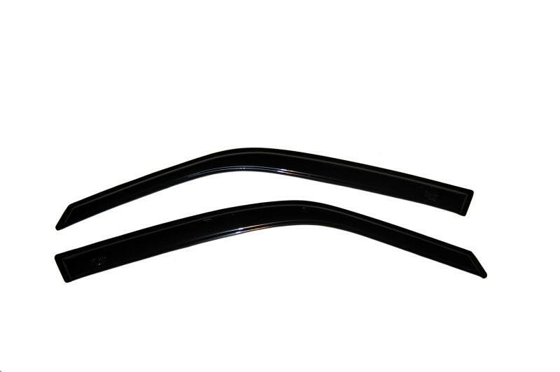 AVS 95-99 Toyota Tercel Coupe Ventvisor Outside Mount Window Deflectors 2pc - Smoke Wind Deflectors AVS
