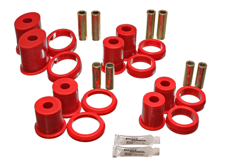 Energy Suspension Rr Lwr Cab W/Thrust Washer - Red Bushing Kits Energy Suspension