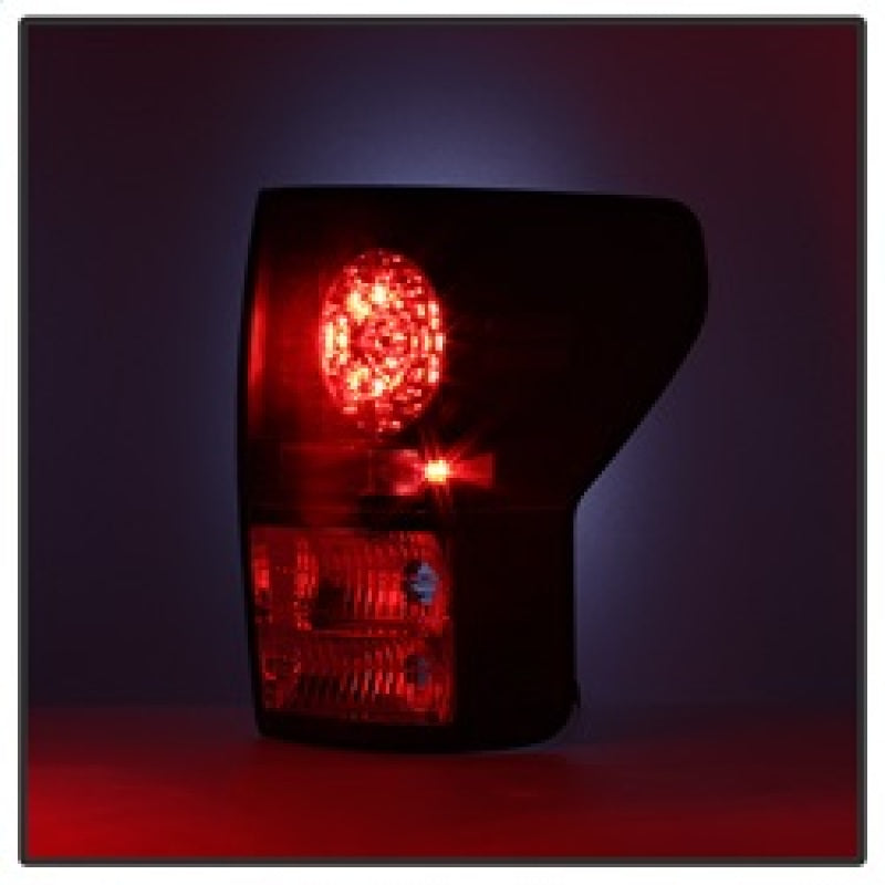 Spyder Toyota Tundra 07-13 LED Tail lights Black ALT-YD-TTU07-LED-BK Tail Lights SPYDER