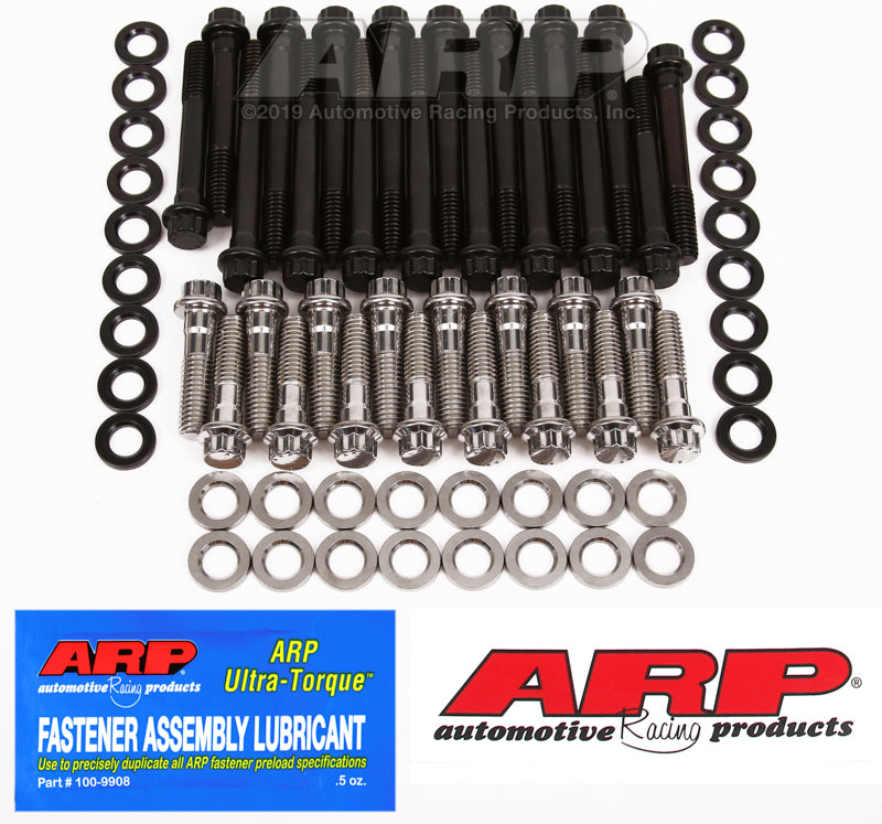 ARP SB Chevy OEM SS 12pt Head Bolt Kit Outer ROW ONLY Head Stud & Bolt Kits ARP
