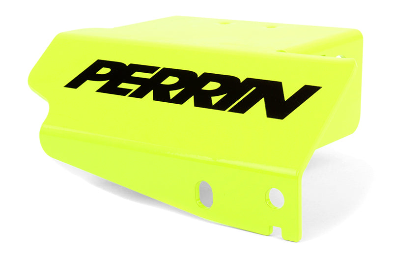 PERRIN 08-21 Subaru STI Boost Control Solenoid Cover - Neon Yellow Engine Covers Perrin Performance
