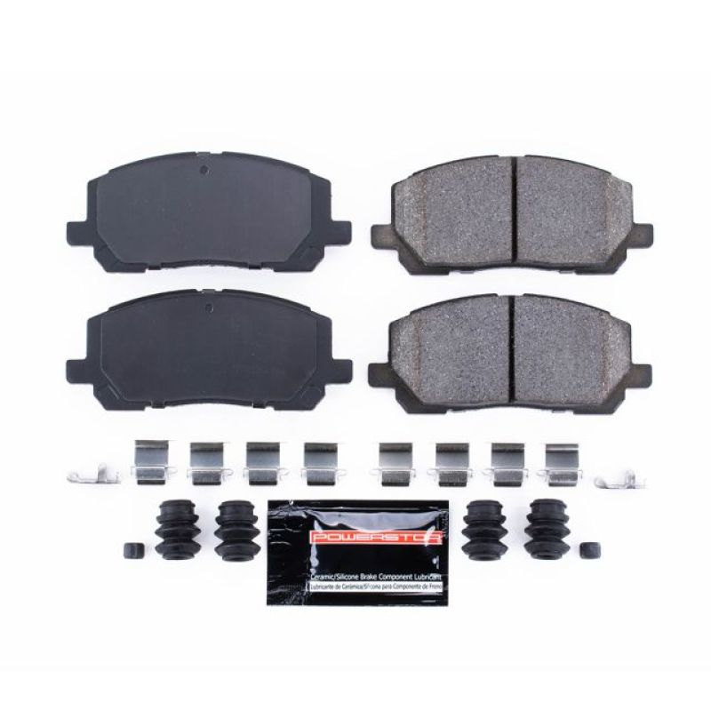 Power Stop 01-07 Toyota Highlander Front Z23 Evolution Sport Brake Pads w/Hardware Brake Pads - Performance PowerStop