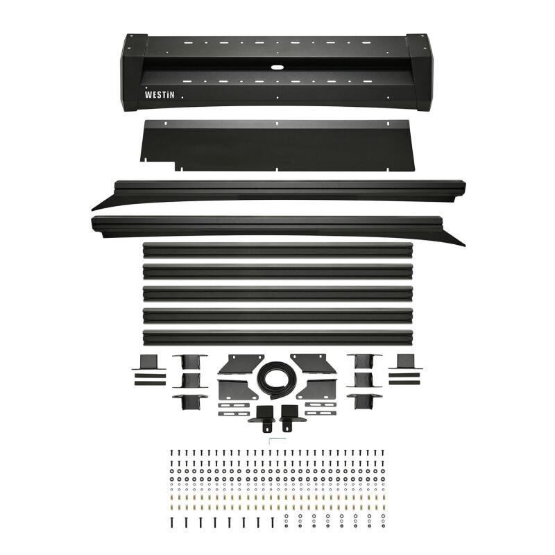 Westin 2024 Toyota Tacoma Double Cab Mesa Roof Rack - Textured Black Roof Rack Westin