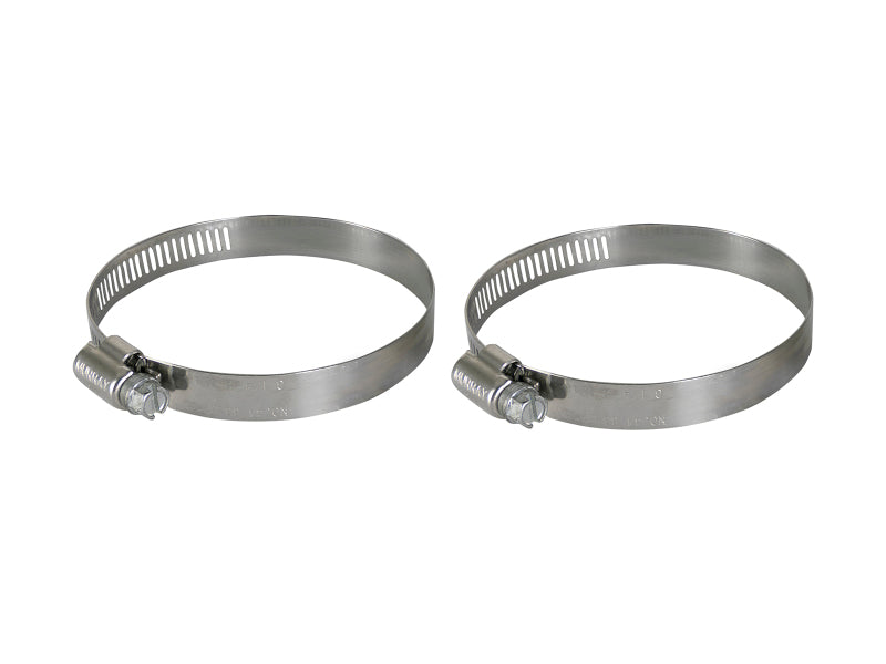 aFe Magnum FORCE Replacement Clamp Kit SAE 044 (2-5/16 IN ID to 3-1/4 IN ID Range) Pair Air Intake Components aFe