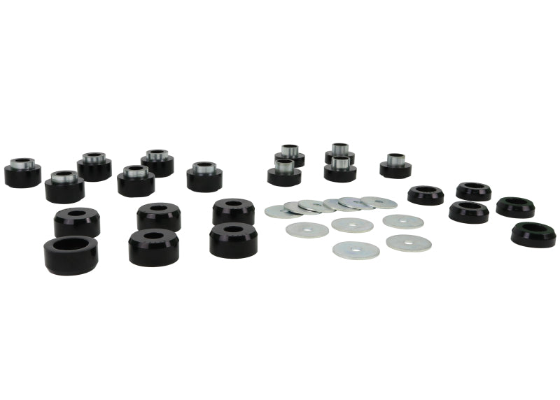 Whiteline 1997-2006 Jeep Wrangler Body Mount Bushing Set Bushing Kits Whiteline