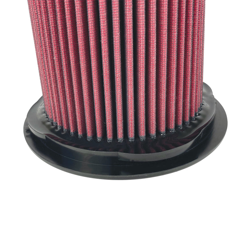 Injen 8-Layer Oiled Cotton Gauze Air Filter 5in Flange ID 8in Base/ 7.9in Height/ 5.3in Inertia Top Air Filters - Drop In Injen