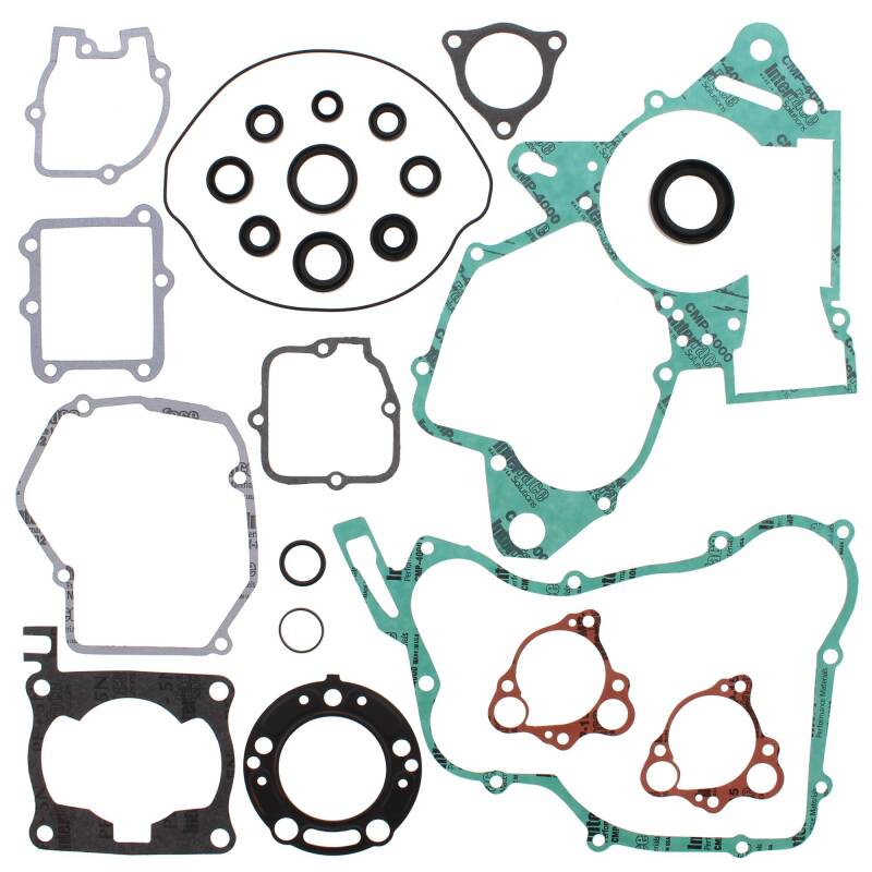 Vertex Gaskets 2004 Honda CR125R Complete Gasket Kit w/ Oil Seals Engine Hardware Vertex Pistons