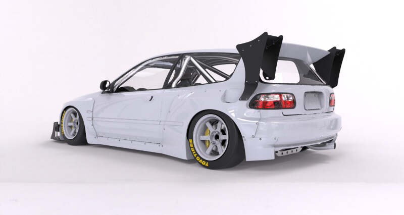 GReddy Pandem 92-98 Honda Civic Hatchback (EG) Rocket Bunny Full Wide-Body Aero Kit V1.5 Body Kits GReddy